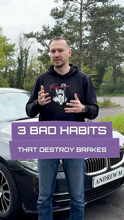 3 Bad habits that Destroy your Brakes #carreview