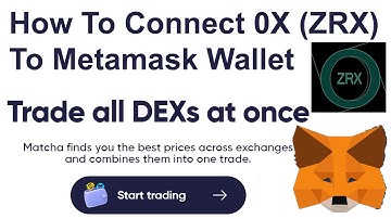 How To Connect 0X (ZRX) To Metamask Wallet | ZRX Token | Best Cryptocurrency Wallets