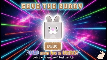 Save The Bunny 🐰 – 2D Unity Arcade Game Showcase | Polished C# Gameplay Demo