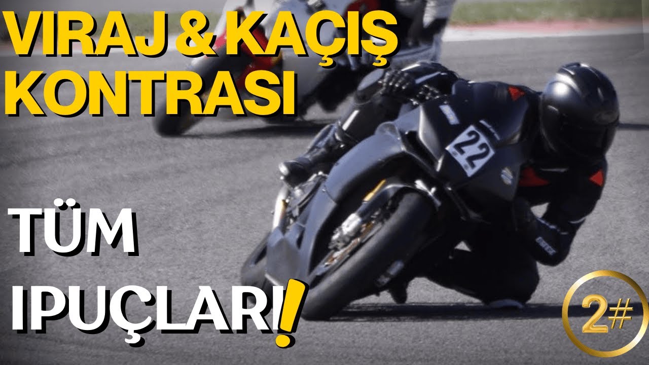 Motosiklet kontra tekniği /Viraj ve kaçış kontra bilmeniz gerekenler! Hayatta Kalma 2! #motovlog