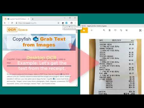 Desktop OCR with Copyfish for Chrome and Firefox