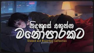 Manoparakata Sindu ❤️ මතක අවුස්සන සිංදු | Mind Relaxing Sinhala Songs Collection ( Slowed + Reverb )