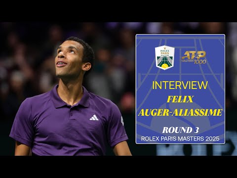 Felix Auger-Aliassime post-match interview | Rolex Paris Masters