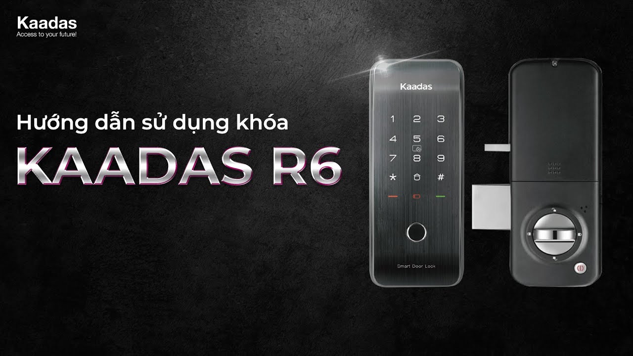 Hướng dẫn sử dụng Kaadas R6 Phần 1: Bluetooth và App - YouTube