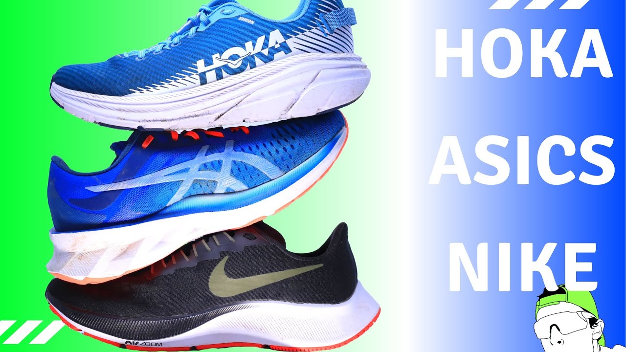 rotación a lo largo saldar Nike Pegasus 37 vs ASICS Novablast vs Hoka Rincon 2 | Daily Trainer Running  Shoe Battle - YouTube