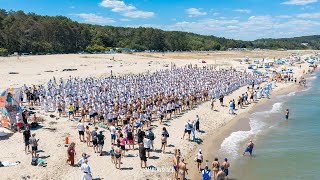     Where the beach becomes the dojo 