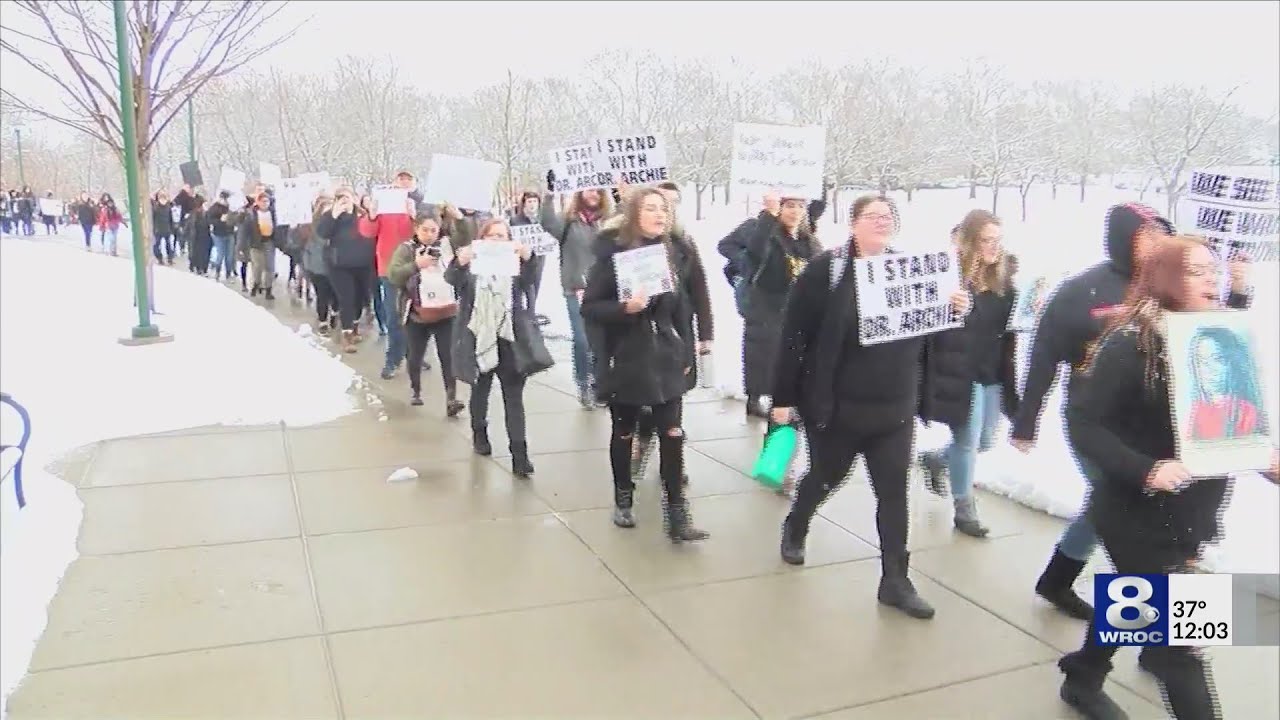 SUNY Chancellor visits Brockport after recent tension on campus YouTube