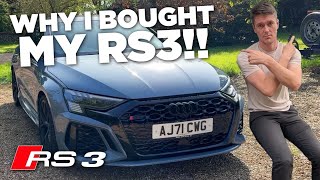 WHY I bought my AUDI 8Y RS3