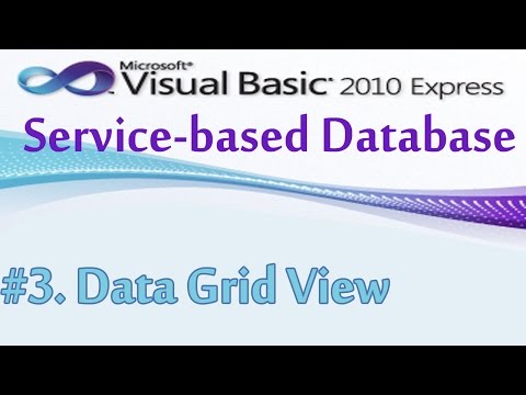 3, Menampilkan Data ke Data Grid View, VB Express 2010 dan Service based Database Tutorial