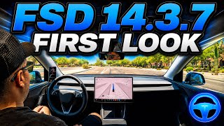 Tesla FSD 14.3.7 First Look