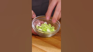 Fresh Hacks: How to Use Green Onion #kitchenhacks #food #recipe