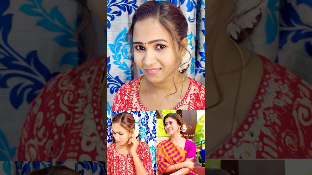 Nayantara mam, bun hairstyle