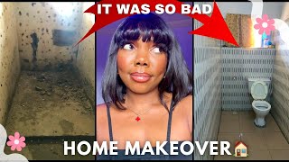 This House Had No Tiles… The Transformation Is Wild 😳