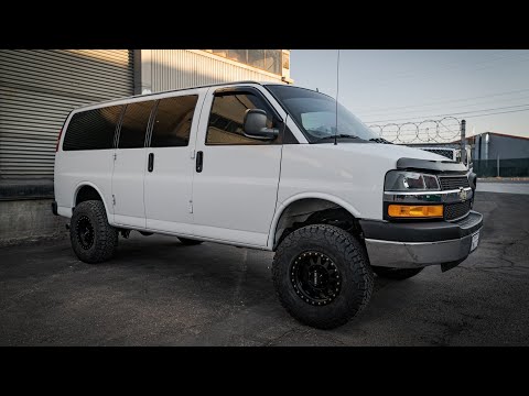 Leveling Kit Chevy Van Awd Leveling Kit Awd Chevy Van Lifted Astro