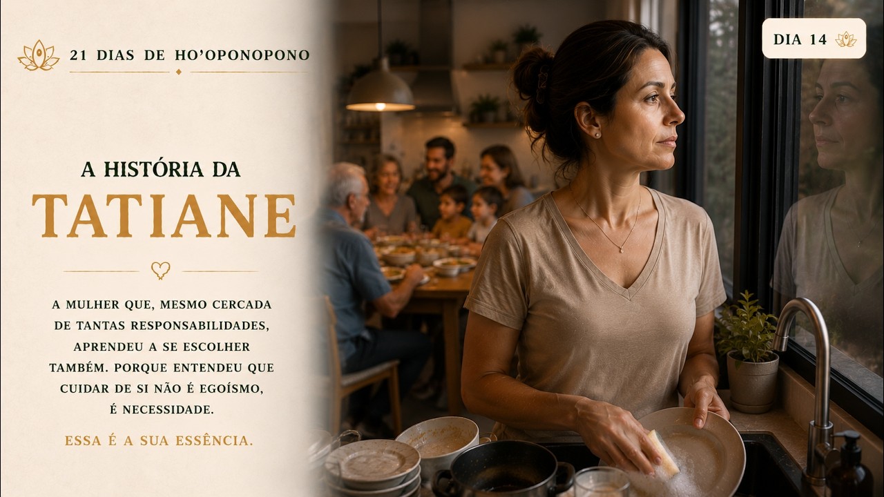 Dia 14: O reflexo da Tatiane! #21dias #hooponopono