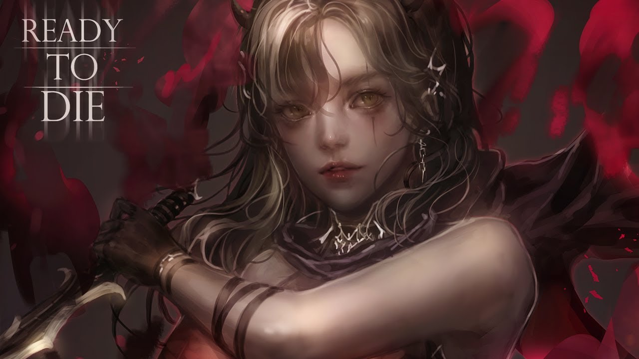 Painting process - Ready To Die (XP-pen Artist13.3)