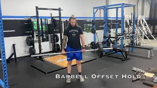 Barbell Offset Hold l Core Strength Training
