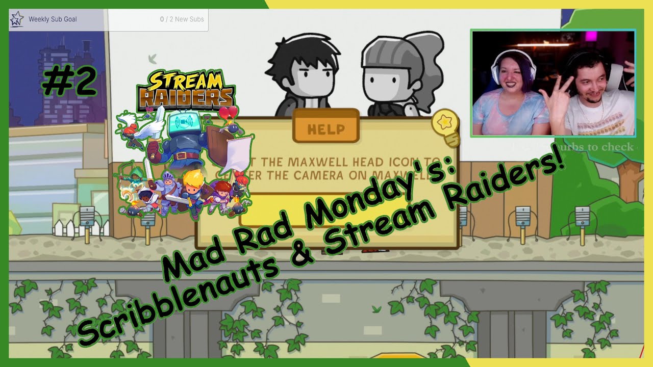 Mad Rad Monday's #2: Pop Tart Tier List, Scribblenauts & Stream Raiders!