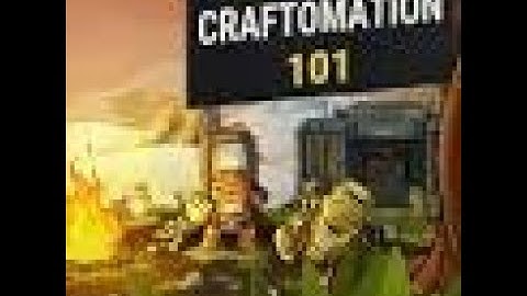 Quick look at  Craftomation 101 Part 1 Harvest and combine materials to discover new ones