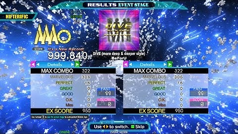 Judge 4 - DIVE (more deep & deeper style) (ESP-10) PFC - 16 Perfect