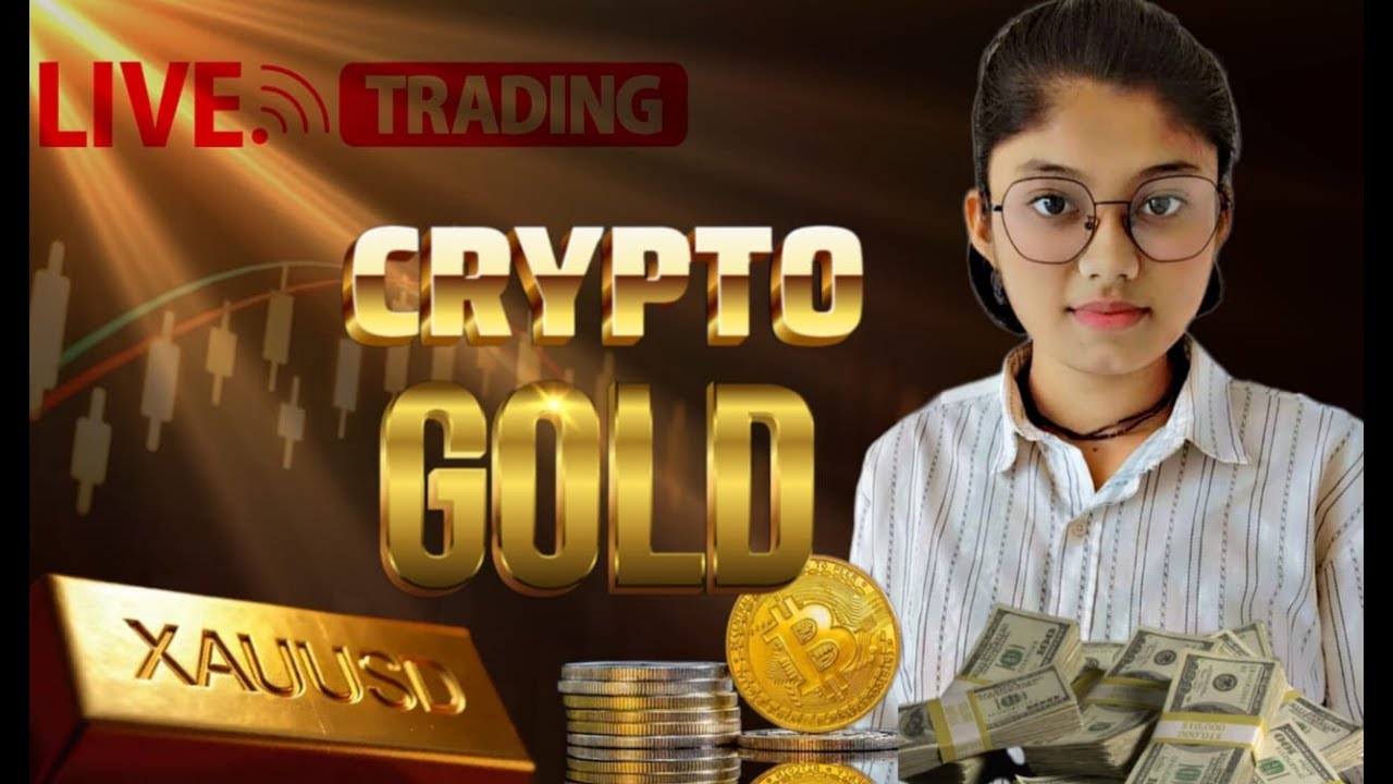 📊 LIVE TRADING XAU/USD AND BTC/USD  | GOLD & BTC | TODAY'S LIVE MARKET ANALYSIS IN GUJARATI