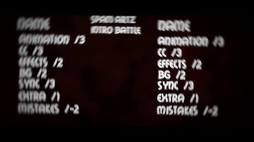 SpamArtz Intro Battle | Read Desc.  (1 Year special)