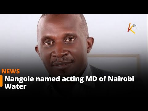 Nangole Named Acting MD Of Nairobi Water