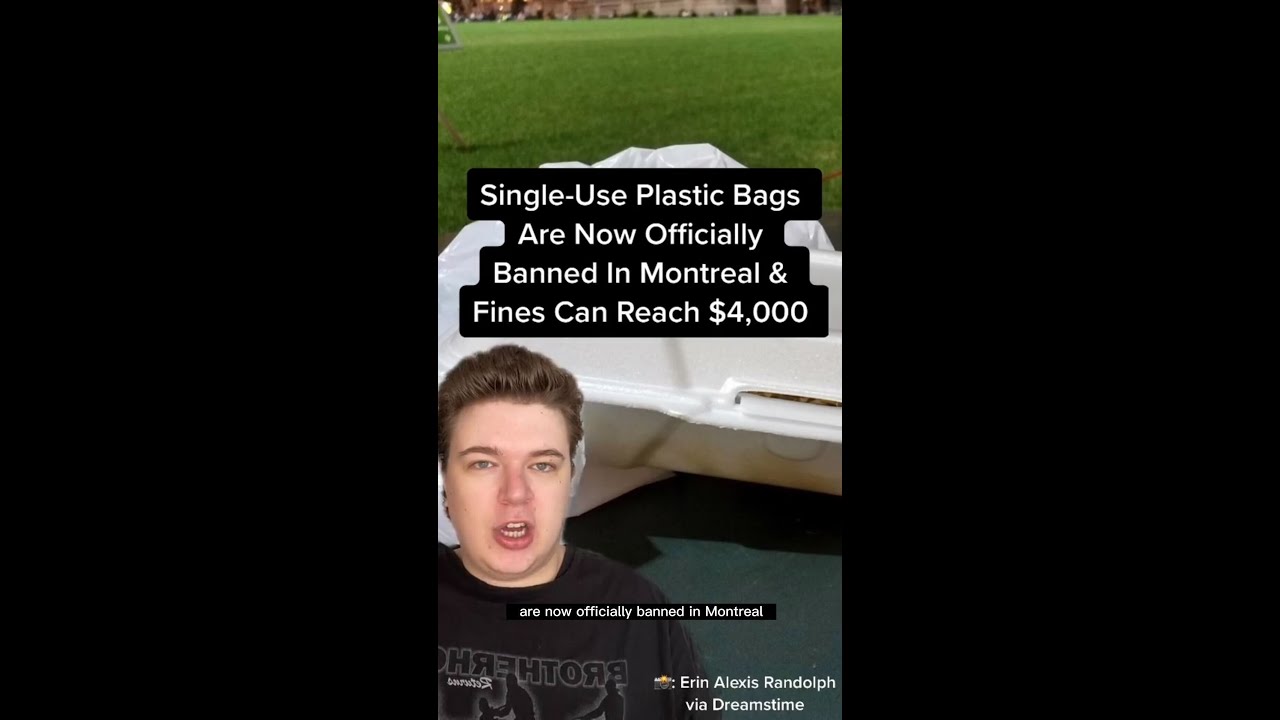 Single-Use Plastic Bags Are Now Officially Banned In Montreal & Fines Can Reach $4,000 