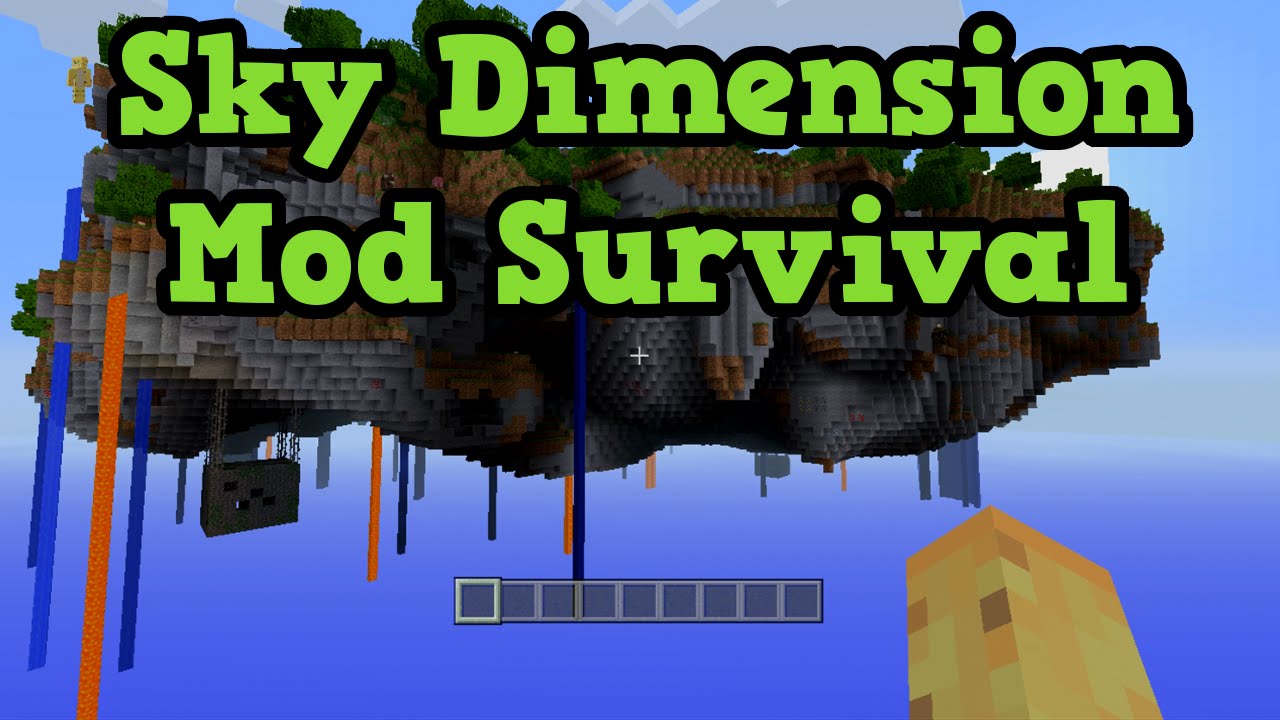 Minecraft Xbox Modded Survival - Sky Dimension - YouTube.