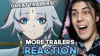 OLD GENSHIN FAN watches MORE HONKAI: STAR RAIL Trailers! (Yunli, 'Taking It Easy', & more...)