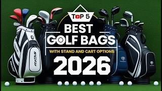 Top 5 Best Hybrid Golf Bags for Walking & Cart Rounds in 2026