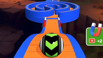 Sky Rolling Ball 3D Gameplay Speedrun iOS Android Level 1