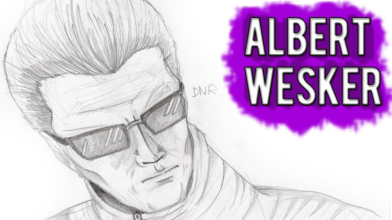Dibujando a: Albert Wesker (RESIDENT EVIL 6)
