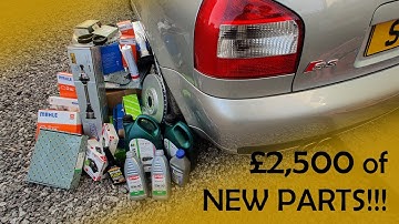 Mk1 Audi S3 8L Project Car [Part 3] | New Parts Pandemonium | 2.5K of new parts for the MK1 AUDI S3
