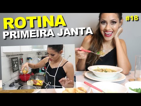 PRIMEIRA JANTA NA SALA NOVA - REALITY DA MINHA ROTINA #18