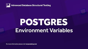 PostgreSQL: Managing Credentials with Environment Variables