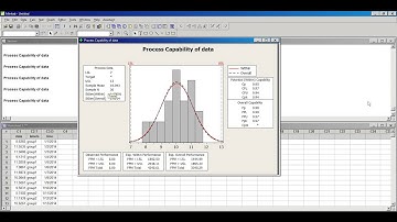 minitab capability analysis