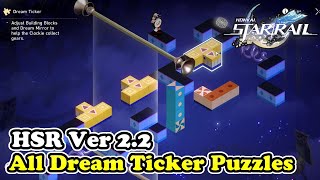All Dream Ticker Puzzles Honkai Star Rail 2.2 (Dream Ticker Puzzles)