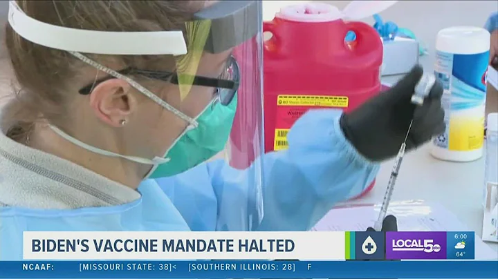 Appeals court temporarily halts vaccine mandate on larger businesses after Iowa, other states file l