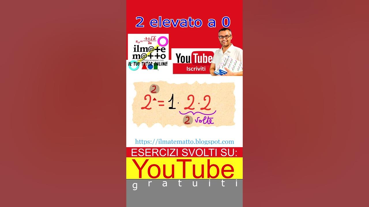 Quanto Vale L Asso A Scala 40 2 elevato a 0 quanto vale? - YouTube