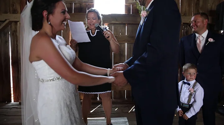 Kayla and Ryan Awesome mid-Michigan Farm / Barn wedding Highlight
