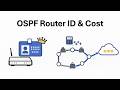 OSPF Router ID &amp; Cost Explained — Selection Rules and Path Choice (CCNA 3)