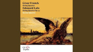 String Quartet in E-Flat Major, Op. 45 (1887 Version) : II. Andante non troppo