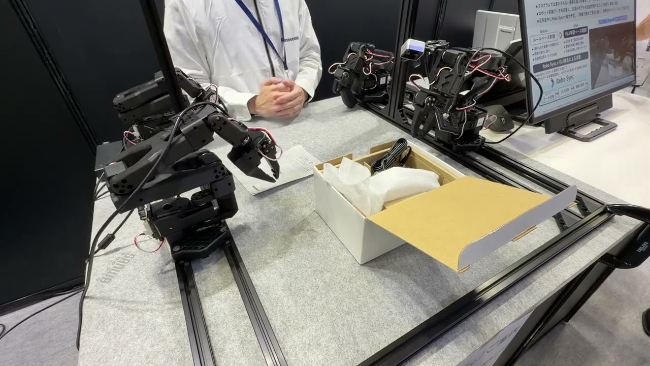 パナソニックはロボット一元制御にVLAモデル活用、“シェーバー”も