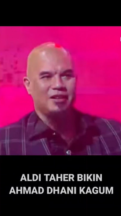 aldi taher membuat ahmad dhani kagum saat triad tampil bersama aldi taher #shorts