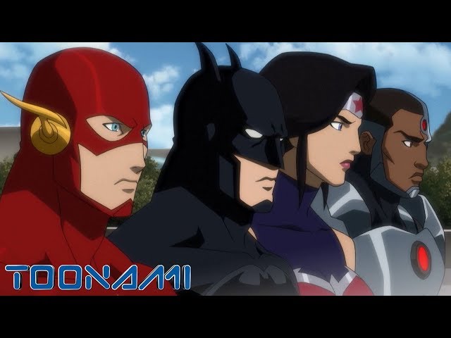 La Ligue des Justiciers vs Les Teen Titans | Extrait 1 | Toonami