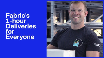 See how Fabric fulfilled 70% of orders in less than 1 hour