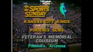 1981-04-19 WCSF Kansas City Kings vs Pheonix Suns