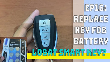 EP16: Replace Geely Okavango Key FOB Battery