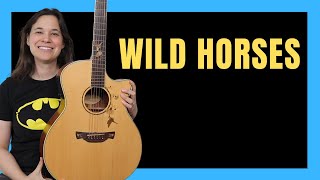 Hoe speel je Wild Horses op gitaar - stap voor stap